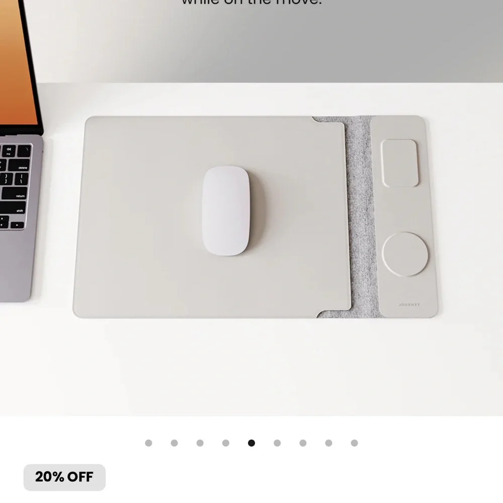 NEW!  Box open but not used!   Dove Grey Laptop Sleeve
